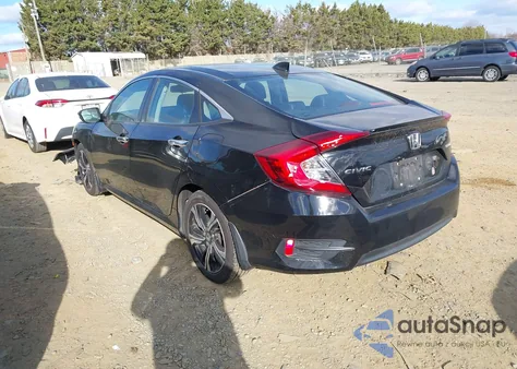 2017 Honda Civic Touring from USA, damaged, VIN 2HGFC1F93HH646770